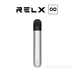 Relx Infinity ポッド システム 650 パフ 銀 380mah