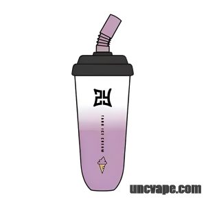 Zhuiyun Mini Cup 使い捨て電子タバコ 6800 パフ # Taro Ice Cream