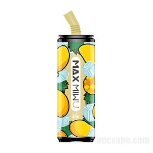 Max Miwu Coke Tin 使い捨て電子タバコ #マンゴーアイス 3600 パフ