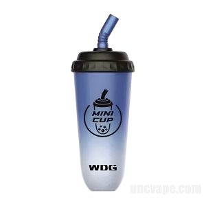 Wdg Mini Cup 使い捨て電子タバコ # メントスミント 5000 パフ 15ml