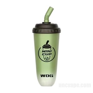 Wdg Mini Cup 使い捨て電子タバコ 5000 パフ # 緑豆アイスキャンディー 3.5%