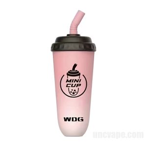 Wdg Mini Cup 使い捨て電子タバコ #ピーチソーダ 5000 パフ 600mah