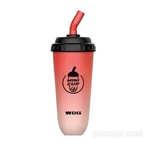Wdg Mini Cup 使い捨て電子タバコ 5000 パフ # スイカ氷