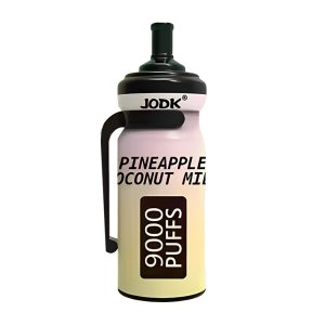 JODK Bottle Disposable Vape 9000 Puffs # パイナップル ココナッツ ミルク