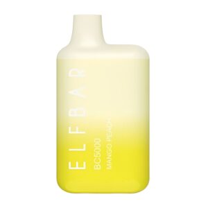 ELF BAR 使い捨て電子タバコ BC 5000 パフ # マンゴー ピーチ