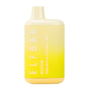 ELF BAR 使い捨て電子タバコ BC 5000 パフ # パイナップル ココナッツ アイス