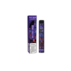 ELF BAR Lux 2000 Disposable Blue Razz Ice 2000パフ