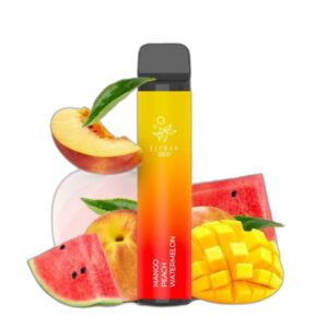 ELF BAR 3500 Disposable Mango Peach Watermelon 3500パフ