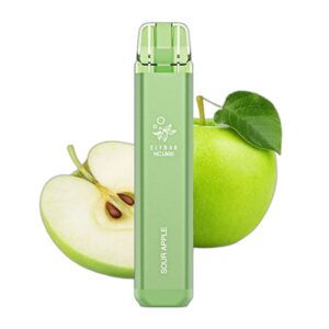 ELF BAR NC1800 Disposable 1800パフ Sour Apple 6ml