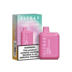 ELF BAR LB5000 Disposable Strawberry Blueberry Cherry 5000パフ 14ml