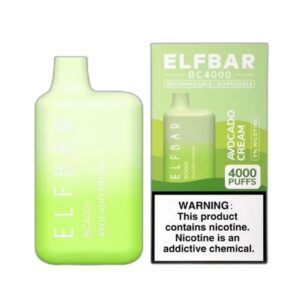 ELF BAR BC4000 Disposable Avocado Cream 4000パフ 650mAh