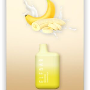 ELF BAR BC2000 Disposable 2000パフ Banana Milk 850mAh