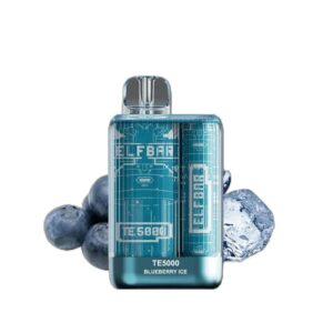 ELF BAR TE5000 Disposable Blueberry Ice 5000パフ