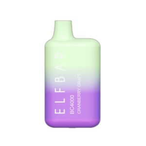 ELF BAR BC4000 Disposable Cranberry Grape 4000パフ