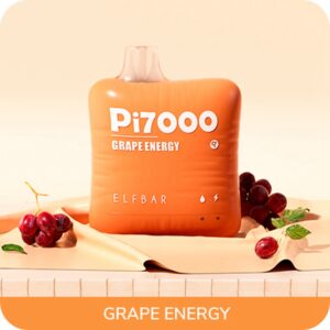 ELF BAR PI7000 Disposable Grape Energy 7000パフ