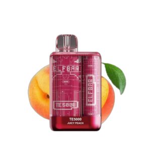 ELF BAR TE5000 Disposable 5000パフ Juicy Peach 550mAh