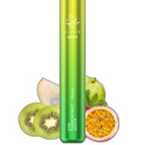 ELF BAR 600V2 Disposable 600パフ Kiwi Passion Fruit Guava