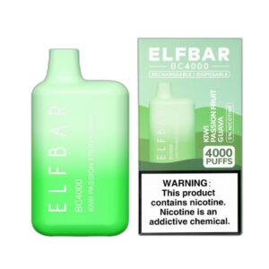 ELF BAR BC4000 Disposable 4000パフ Kiwi Passion Fruit Guava