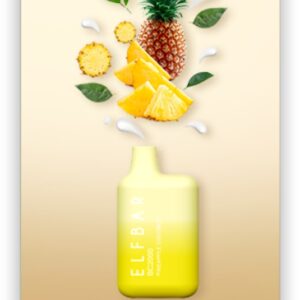 ELF BAR BC2000 Disposable 2000パフ Pineapple Coconut