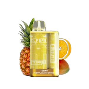 ELF BAR TE5000 Disposable Pineapple Mango Orange 5000パフ