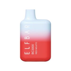 ELF BAR BC3000 Disposable 3000パフ Red Mojito 650mAh
