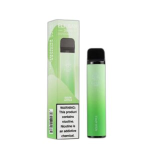 ELF BAR 3500 Disposable Sour Apple 3500パフ 1500mAh