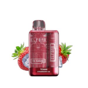 ELF BAR TE5000 Disposable Strawberry Ice 5000パフ 13.5ml