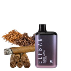 ELF BAR BC5000 Ultra Disposable 5000パフ Tobacco 650mAh