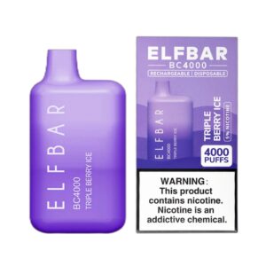 ELF BAR BC4000 Disposable 4000パフ Triple Berry Ice