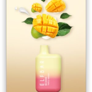 ELF BAR BC2000 Disposable 2000パフ Triple Mango